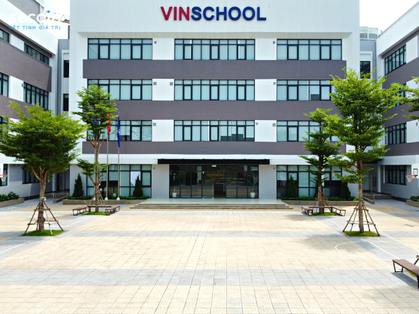 Gạch Terrazzo ngoài trời Secoin tại VinSchool trong Khu đô thị Vinhomes OceanPark, Gia Lâm, Hà Nội