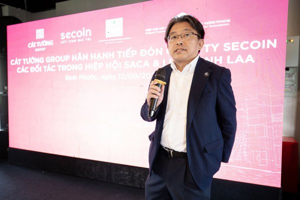 Secoin tham quan và làm việc tại Khu đô thị phức hợp cảnh quan Cát Tường Phú Hưng - Cát Tường Group