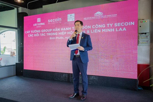 Secoin tham quan và làm việc tại Khu đô thị phức hợp cảnh quan Cát Tường Phú Hưng - Cát Tường Group