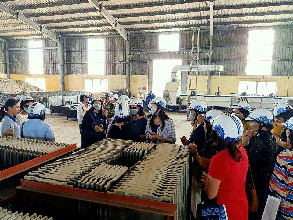 Hiệp Hội Nữ Doanh Nhân TP. Hà Nội (Hnew) thăm Nhà máy Secoin Hưng Yên