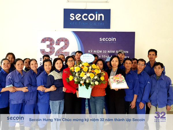 Secoin - Kỷ niệm 32 năm thành lập