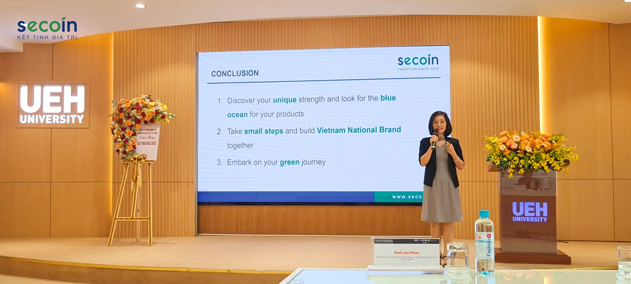 sản phẩm Secoin tạo nên xu hướng, vươn ra thị trường thế giới.