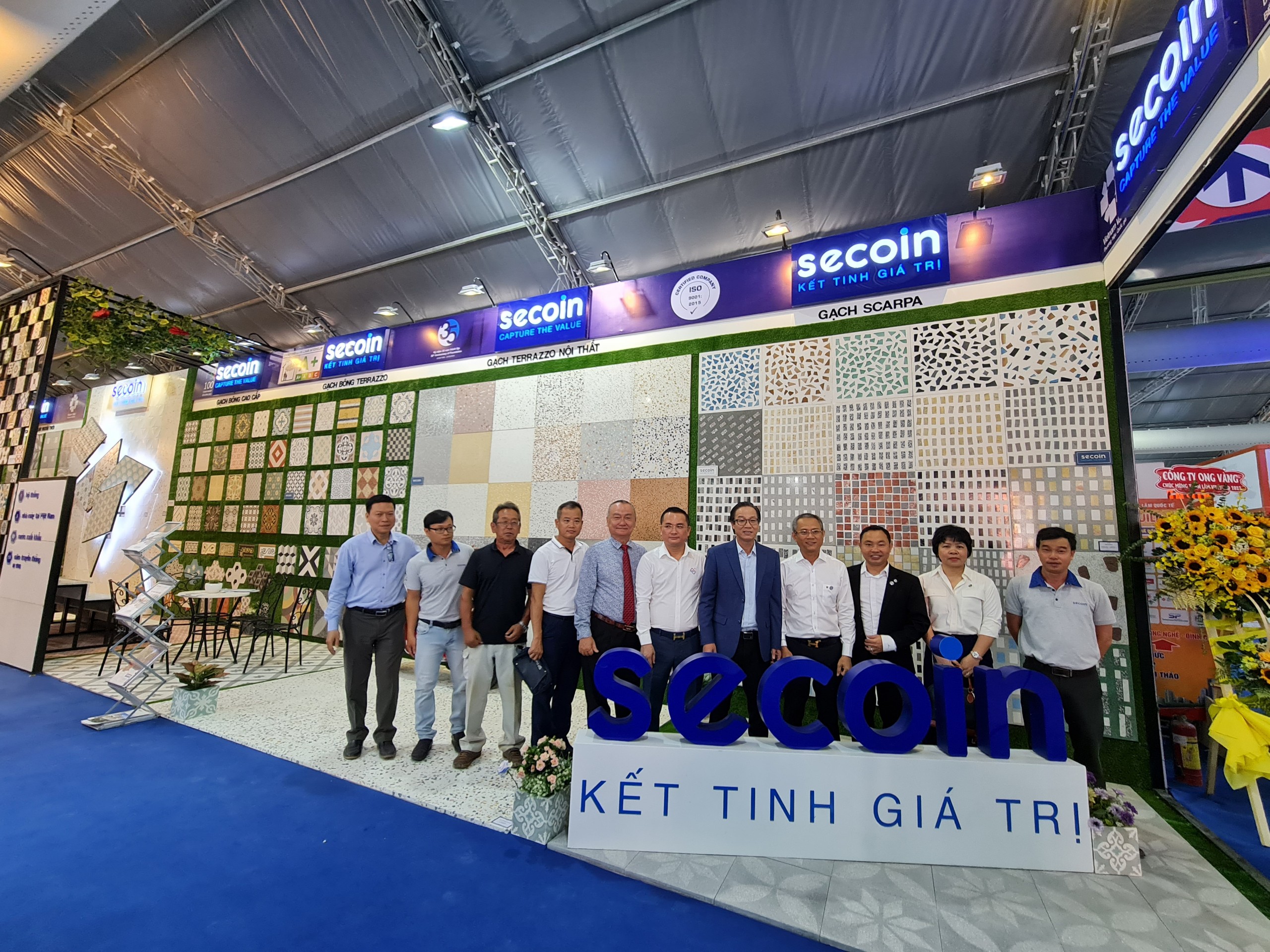 Secoin tại Hội chợ Vietbuild Hồ Chí Minh tháng 06/2023
