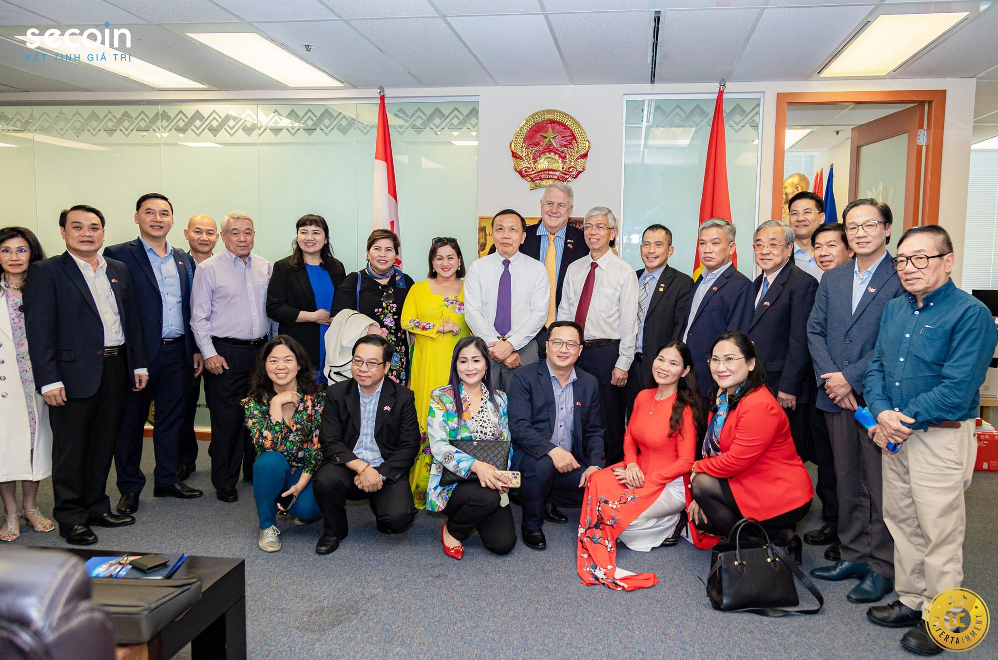 Secoin tham gia đoàn đại biểu TP Hồ Chí Minh thăm và làm việc tại Canada