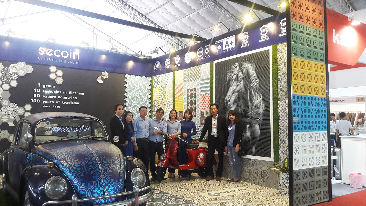 Secoin tham gia Hội chợ VIFA EXPO Sài Gòn 2018