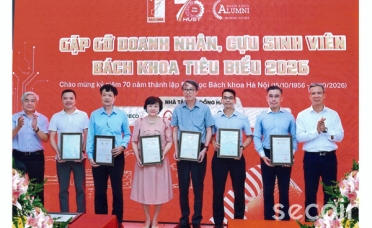 Vinh danh Doanh nhân, cựu sinh viên Bách Khoa tiêu biểu 2026