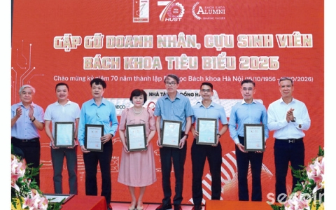 Vinh danh Doanh nhân, cựu sinh viên Bách Khoa tiêu biểu 2026