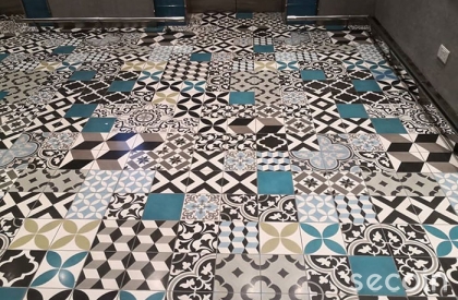 Tông màu xanh ngẫu nhiên