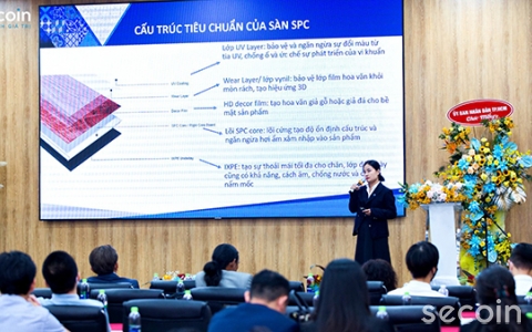 Secoin tham gia hội thảo SACA Vietbuild TP. HCM 2022 với bài thuyết trình “Secoin SPC - đột phá trong công nghệ ván sàn “