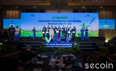 Secoin tiên phong vật liệu xanh tại Diễn đàn Phát triển Bền vững Ngành Xây dựng Việt Nam (VSCF 2025)