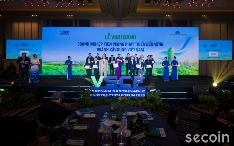 Secoin Pioneers Green Building Materials at the Vietnam Sustainable Construction Forum (VSCF 2025)