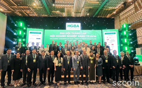 Ông Đinh Hồng Kỳ được bầu làm Chủ tịch Hội Doanh nghiệp Xanh TP HCM