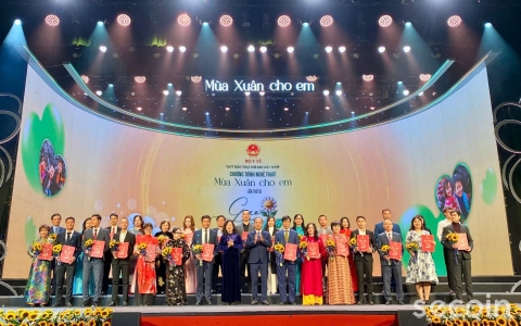 SECOIN TIẾP TỤC ĐỒNG HÀNH CÙNG QUỸ BẢO TRỢ TRẺ EM VIỆT NAM LAN TỎA YÊU THƯƠNG TẠI CHƯƠNG TRÌNH “MÙA XUÂN CHO EM” LẦN THỨ 19