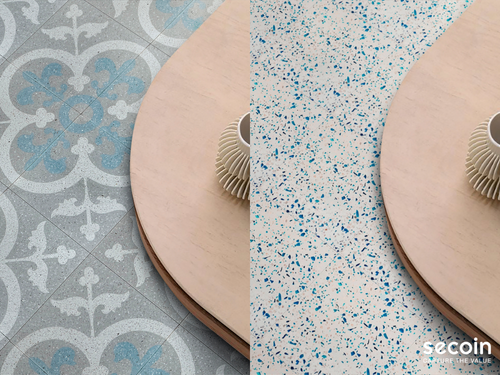 Encaustic Terrazzo vs Traditional Terrazzo