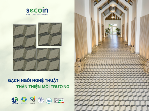 Gạch bông Terrazzo -  Vẻ đẹp cổ điển trong thiết kế hiện đại