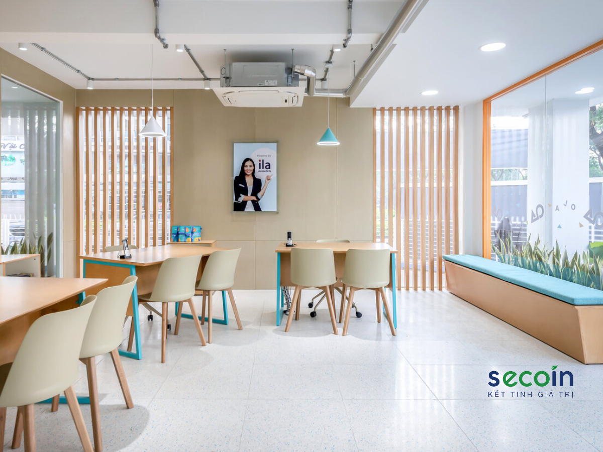 Terrazzo xanh Secoin được ứng dụng trong công trình xanh