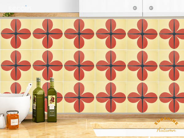 Autumn-sunshine-with-Secoin-Artistic-Tiles-in-the-kitchen