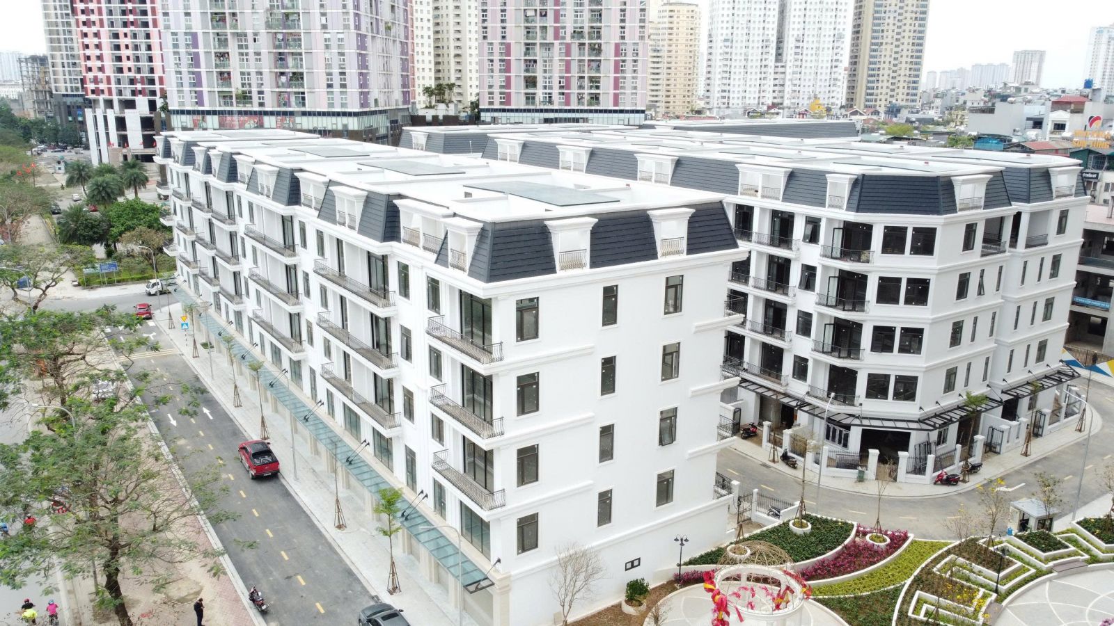 Ngói màu cao cấp Secoin tại Dự án An Hưng Charm, Hà Nội