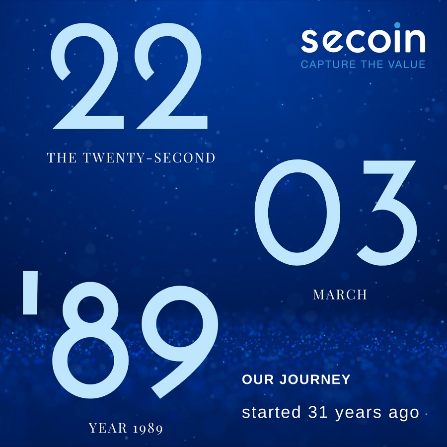 Secoin’s Foundation Anniversary of 31 Years (1989- 2020) 