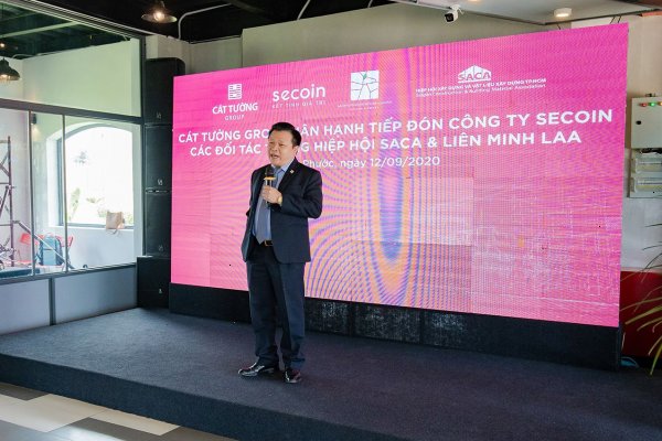 Secoin tham quan và làm việc tại Khu đô thị phức hợp cảnh quan Cát Tường Phú Hưng - Cát Tường Group