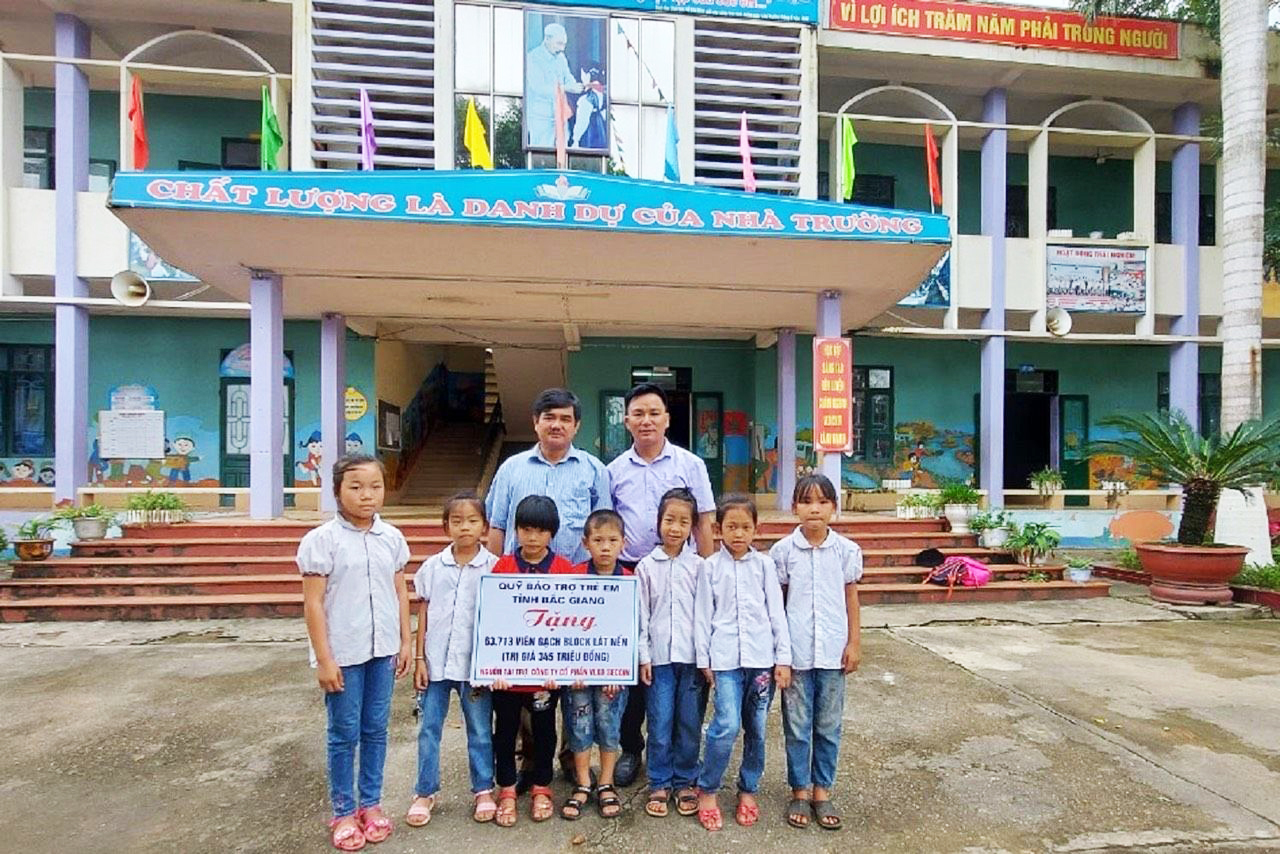 Chương trình từ thiện dành cho Quỹ bảo trợ trẻ em tỉnh Bắc Giang