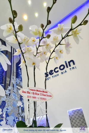 Secoin - Kỷ niệm 32 năm thành lập
