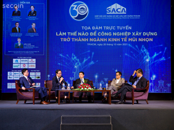 Lễ Kỷ niệm 30 năm thành lập Hiệp Hội Xây Dựng và Vật Liệu Xây Dựng TP.HCM (SACA)