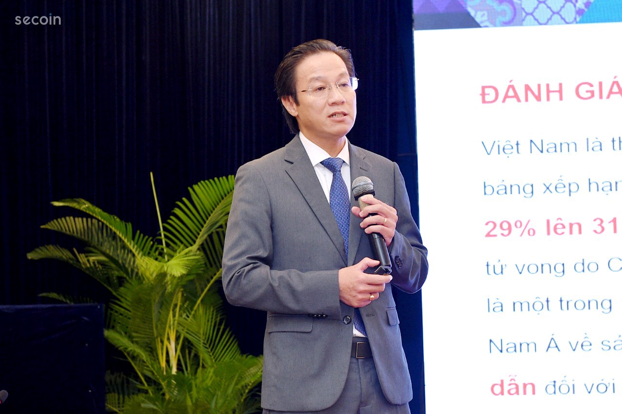 Mr. Dinh Hong Ky – Chairman of Secoin Corporation shared at the Vietnam national brand Forum.