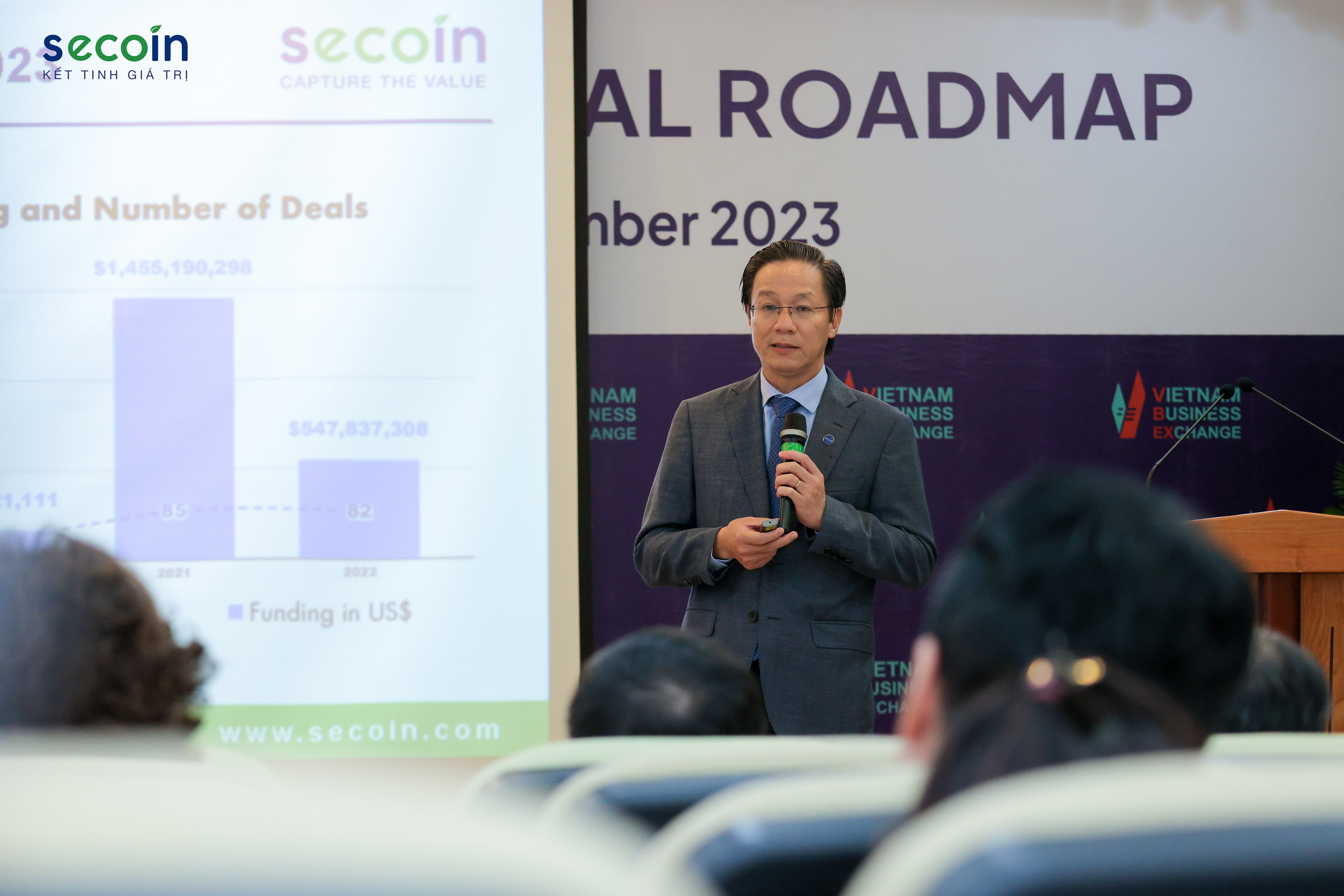 Ông Đinh Hồng Kỳ - Chủ tịch Secoin tham gia Hội nghị VBEx 2023