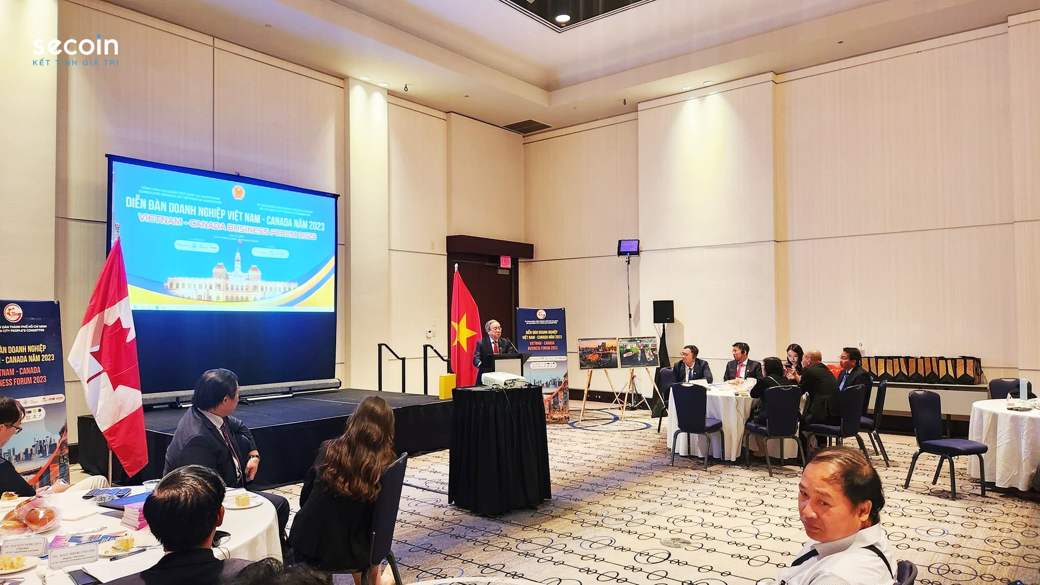 Secoin participates Vietnam enterprise forum – Canada 2023 at Vancouver and Toronto