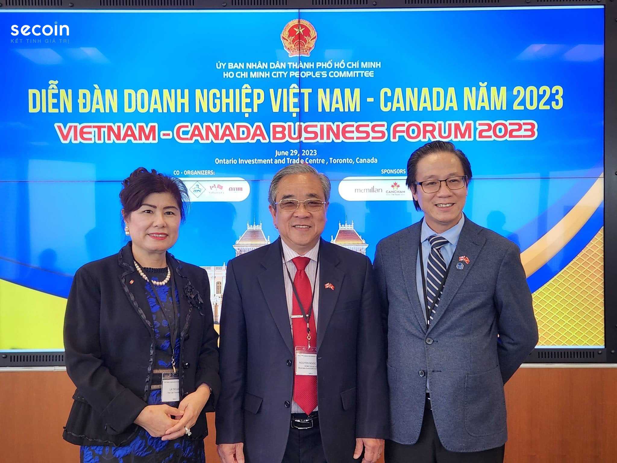 Secoin participates Vietnam enterprise forum – Canada 2023 at Vancouver and Toronto