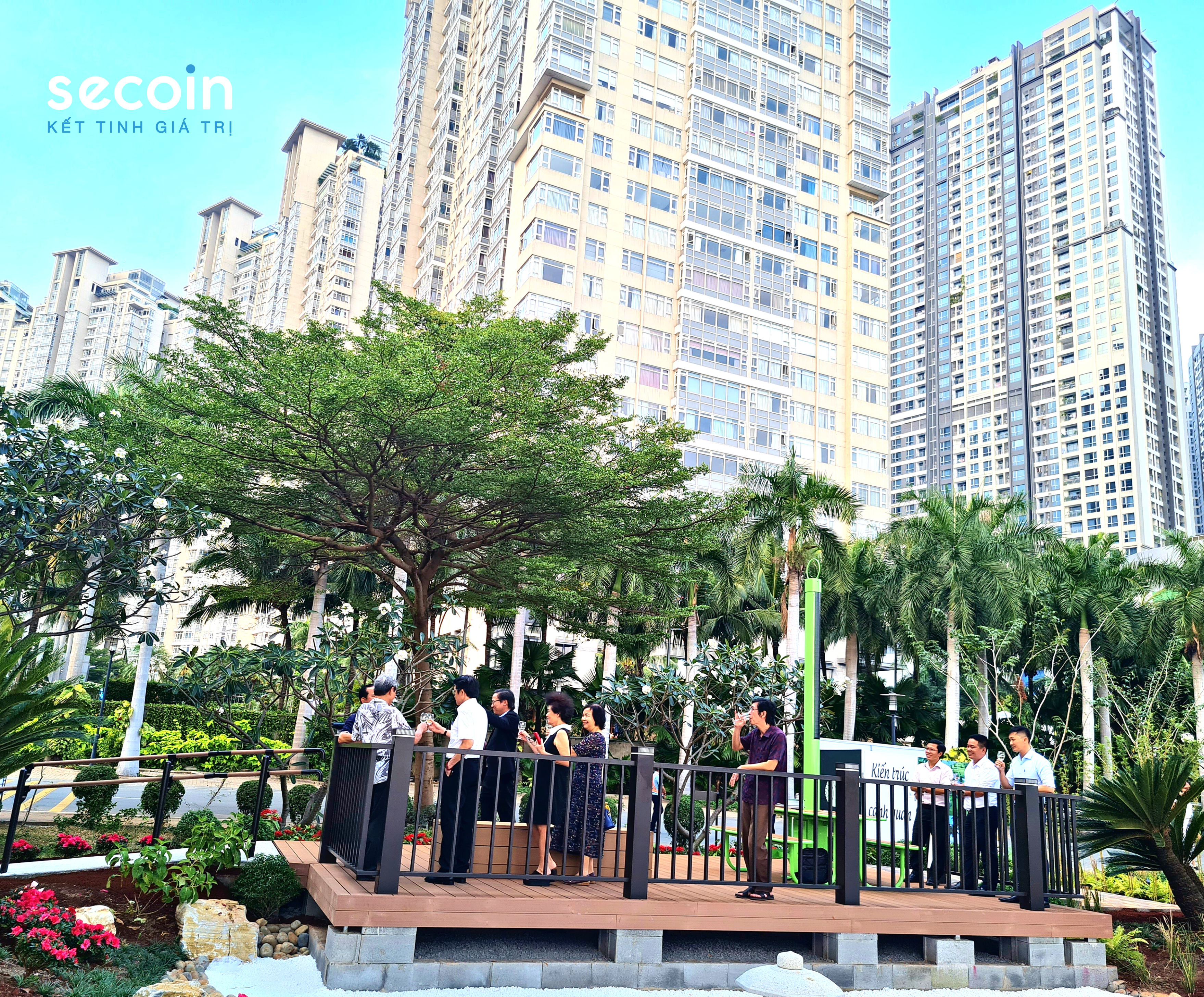 Soft Opening Ceremony “Saigon Pearl Japanese Garden”