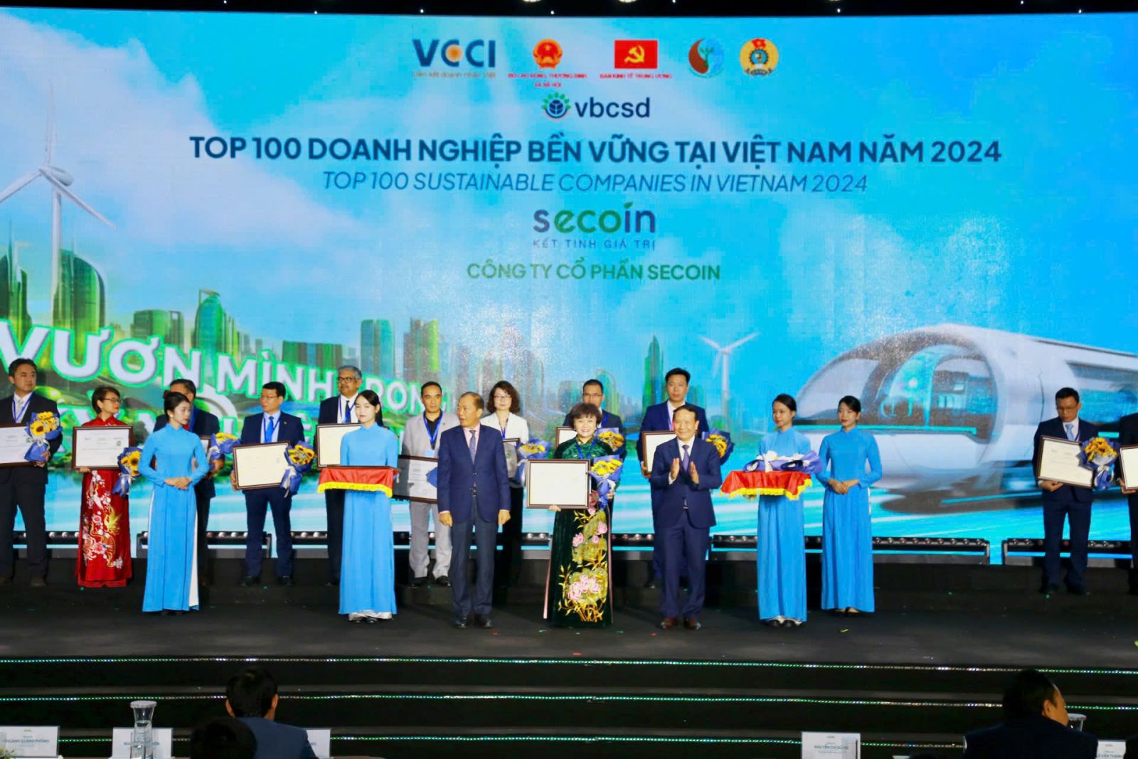 Secoin vinh dự nhận Danh hiệu Doanh nghiệp Bền vững Việt Nam 2024 (CSI 2024)