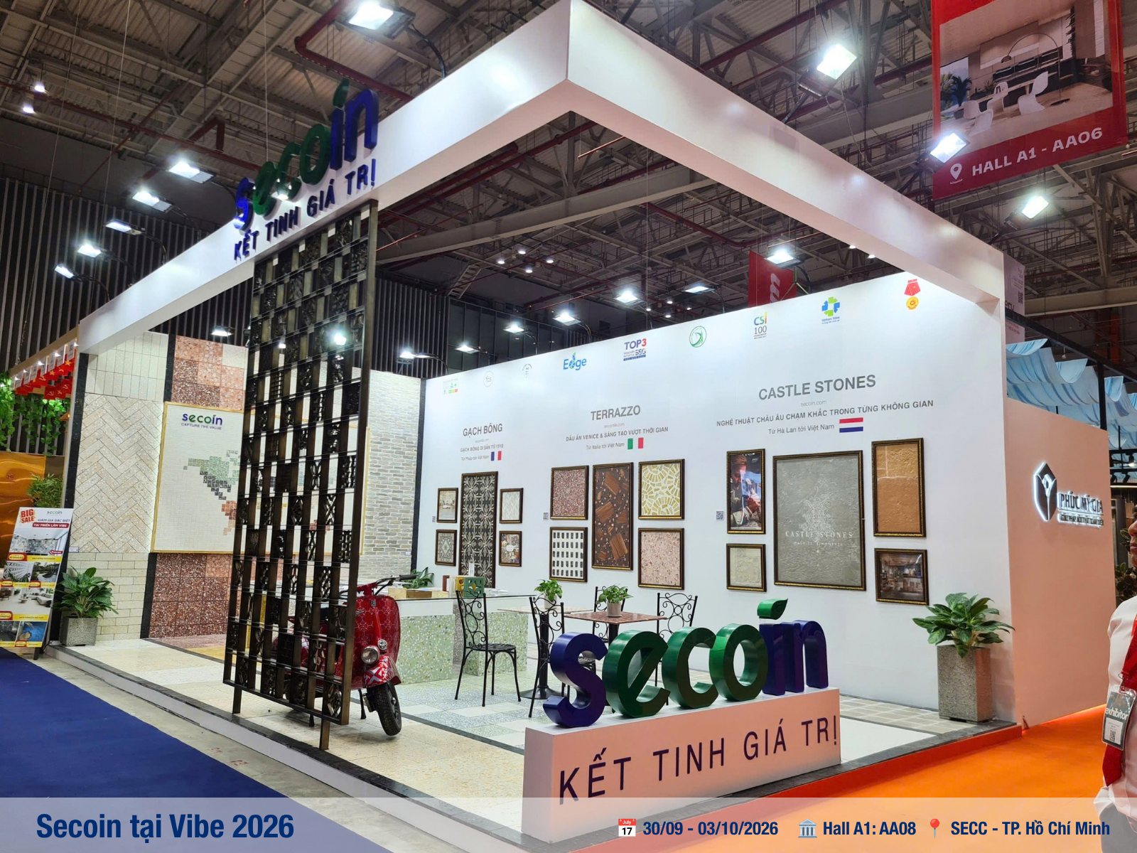 Gian hàng Secoin tại VIBE 2026