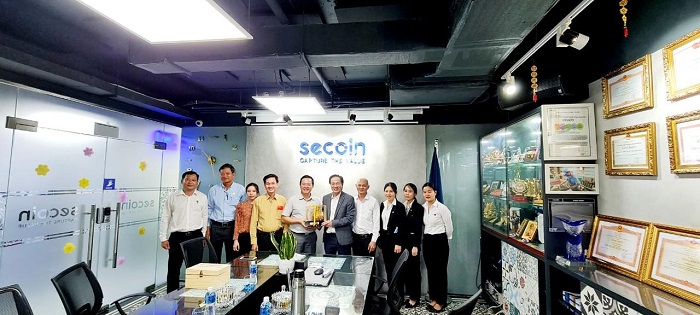 Sáng thứ Ba, ngày 23/02/2021 tại văn phòng Secoin Sài Gòn, Secoin hân hạnh đón tiếp Quận Ủy - UBND Quận Bình Thạnh đến thăm và chúc tết Secoin.