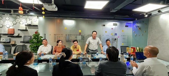 Secoin is pleased to welcome the District Committee - People's Committee of Binh Thanh District to visit and celebrate new year