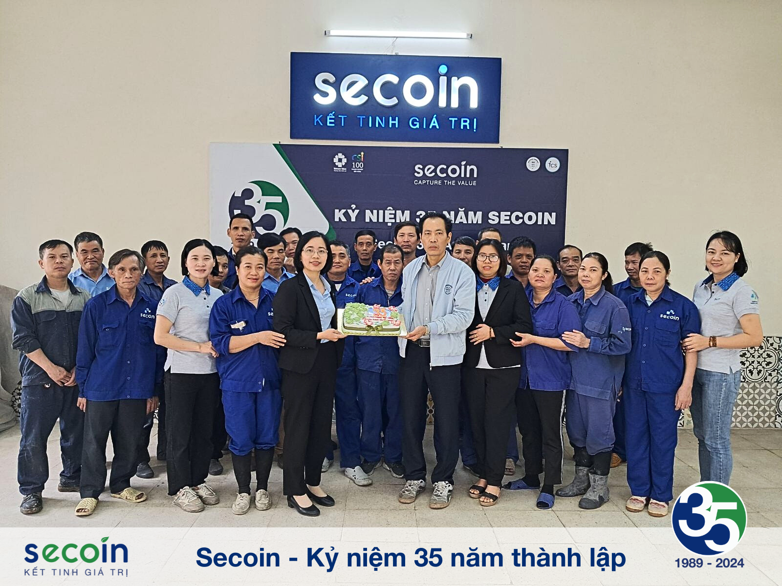 Secoin - Kỷ niệm 35 năm thành lập
