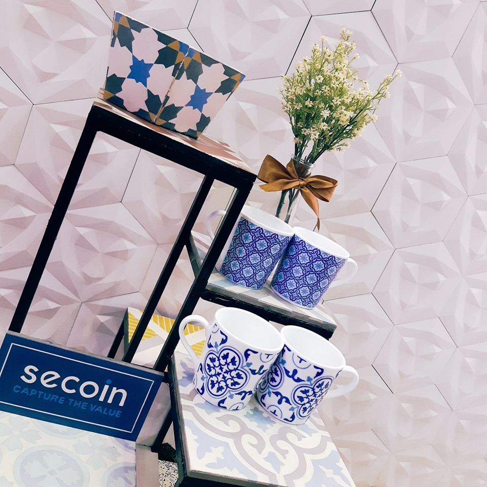 Secoin participated at the 3rd Vietbuild Hochiminh City 2019 with 3D cement tiles