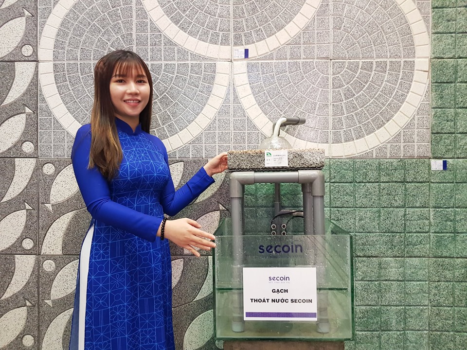 Secoin participated at the 3rd Vietbuild Hochiminh City 2019 with outdoor tile